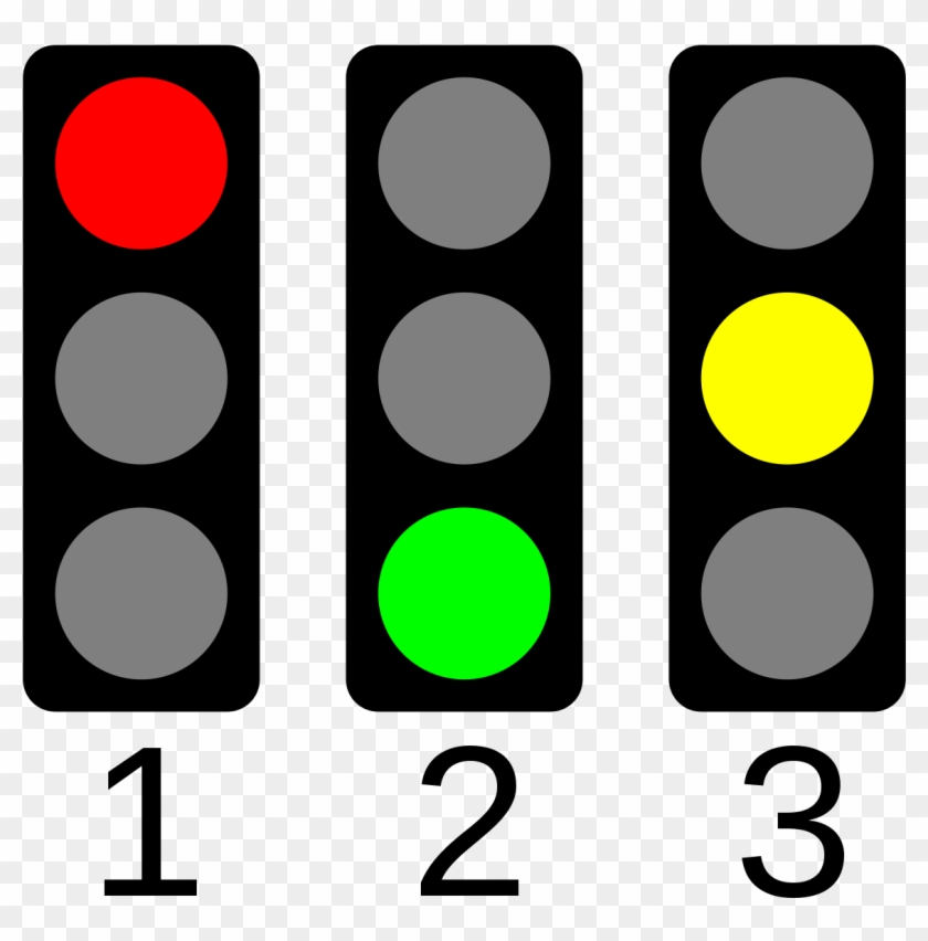 Traffic Clipart Uses Light - Ampel Rot Gelb Grün
