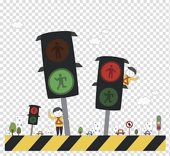 Traffic light Drawing Cartoon Road, Hand drawn traffic lights transparent background PNG clipart