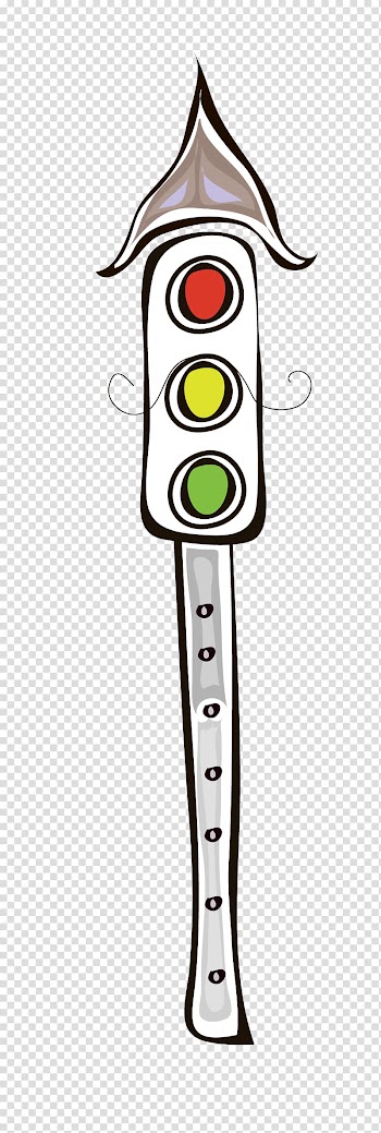 Traffic light Drawing, Hand-painted traffic lights transparent background PNG clipart