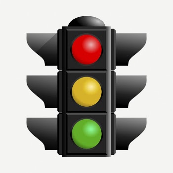Traffic lights clipart, collage element | Free PSD - rawpixel