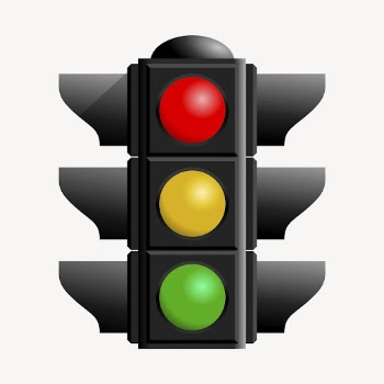 Traffic lights clipart, illustration vector. | Free Vector - rawpixel