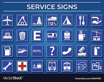 traffic service signs free