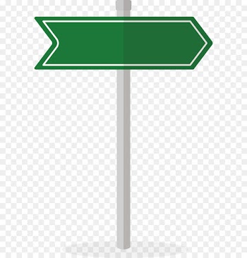 Traffic sign Arrow Euclidean vector - Green arrow sign 
