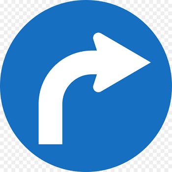 Traffic sign Austria Mandatory sign Information - baracuda sign 