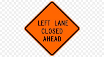 Traffic sign Roadworks - road 