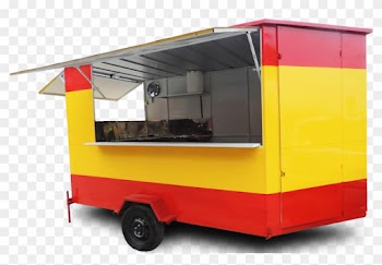 Trailer - Food Truck Trailer Png