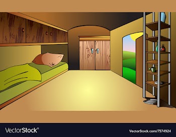 Trailer inside vector image