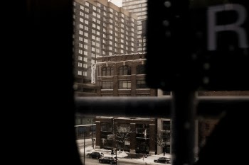 Train around Detroit