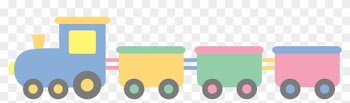 Train Baby Boy Clipart - Train Clipart