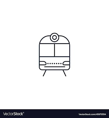 train creative icon from travel icons collection