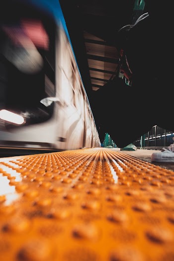 Train on Station