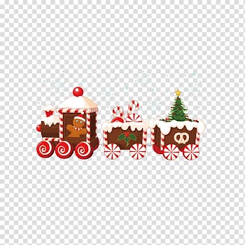 Train Rail transport Christmas , Christmas Train transparent background PNG clipart