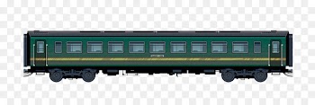 Train Rail transport Passenger car Clip art Image - simple machines 