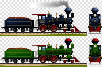 Train Rail transport Steam locomotive, Steam Train transparent background PNG clipart