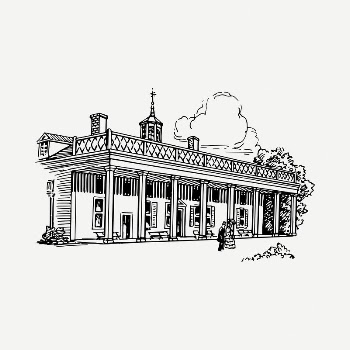 Train station  drawing, vintage | Free PSD - rawpixel