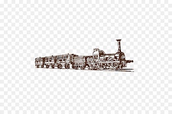 Train Steam locomotive Rail transport - train,steam train,Retro 