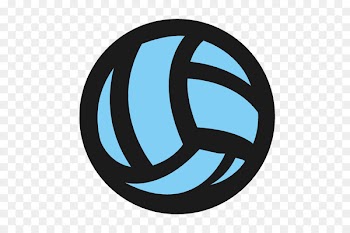 Training Volleyball Volleyball Training Azul VC - Vector blue volleyball 