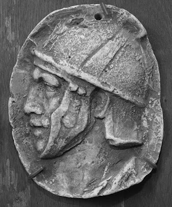 Trajan's column.Male head, left profile | Free Photo - rawpixel