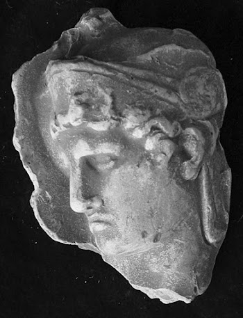 Trajan's column.Male head, left profile | Free Photo - rawpixel