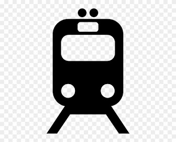 Tram Train Subway Transportation Symbol Clip Art - Train Symbol In Microsoft Word