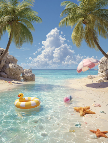 Tranquil Tropical Beach Cove
