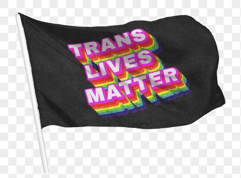 Trans lives matters png flag | Free PNG - rawpixel