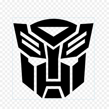 Transformers Autobots Bumblebee Optimus Prime Logo - Transformers face sticker vector 