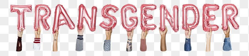 Transgender word png, hands holding | Free PNG - rawpixel