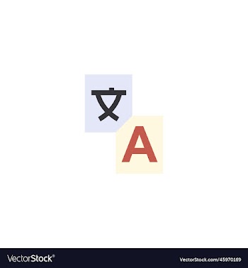 translation service creative icon flat from