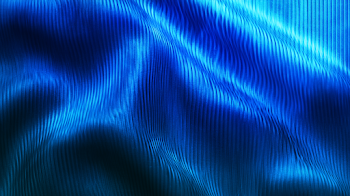 Translucent Blue Fabric Abstract
