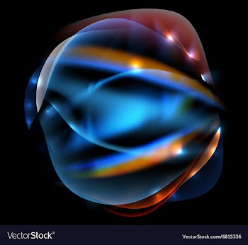 Translucent colorful vector image