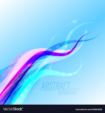 Translucent colors scene vector image