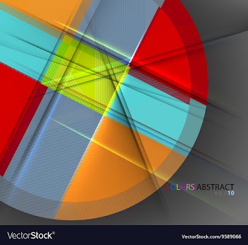 Translucent colors vector image