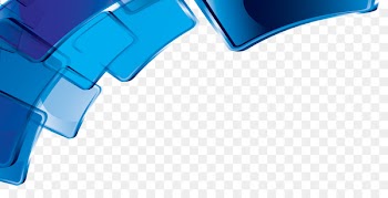 Transparency and translucency Blue Shape Designer - Science and Technology box transparent decoration 