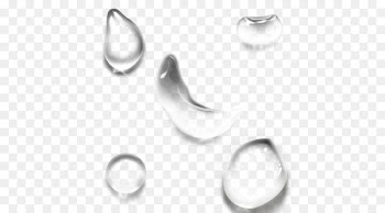 Transparency and translucency Drop Clip art - Transparent water droplets 