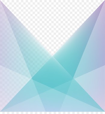 Transparency and translucency Rhombus - Diamond block combination graphic transparent body 