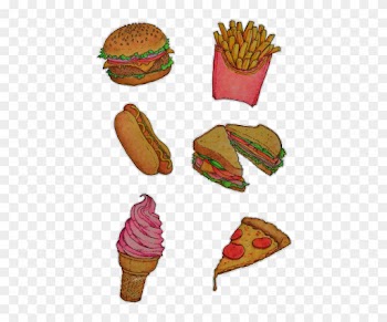 Transparency Stickers - Fast Food