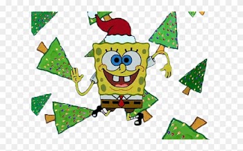 “transparent 25 Days Of Christmas // Day 10 ” - Merry Christmas Gif Spongebob