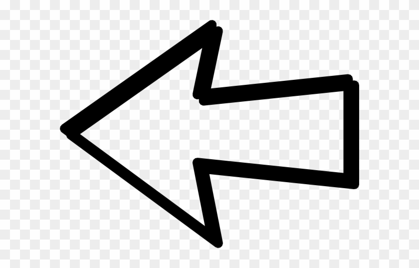 Transparent Arrow Left Clip Art At Clker Com Vector - Left Arrow No Background