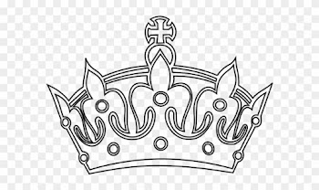 Transparent Background Keep Calm Crown - Tattoo Crown King Png