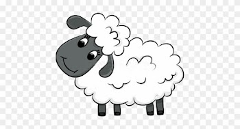 Transparent Background Sheep Clipart