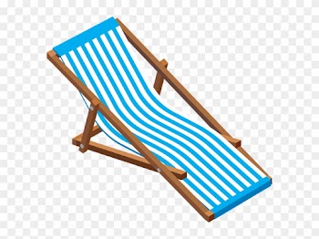 Transparent Beach Lounge Chair Clip Art Image - Lounge Chair Clipart