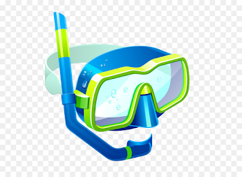 Transparent Blue Snorkel Mask PNG Clipart png download - 2682*2650 ...