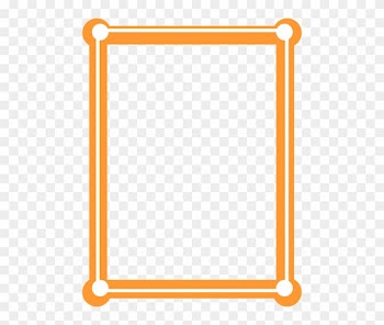 Transparent Boards Contemporary Picture Transparent - Frame Orange