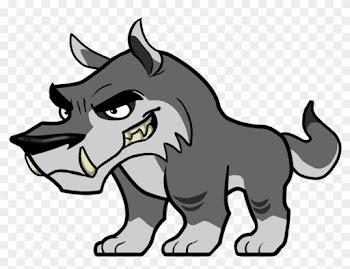 Transparent Cartoon Wolf