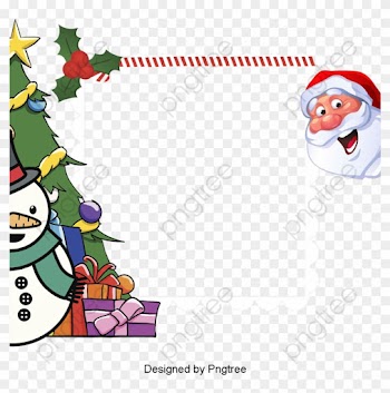 Transparent Christmas Border Png Format Image With - Cute Border Clip Art Christmas