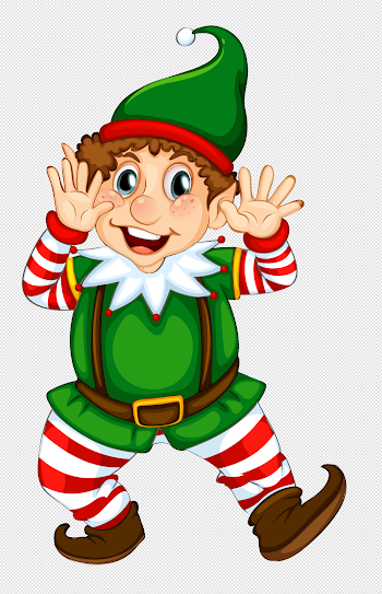 Transparent Christmas Elf | Gallery Yopriceville - High-Quality ...