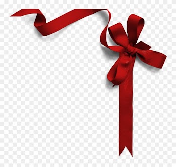 Transparent Christmas Ribbon Clipart - Christmas Ribbon Png