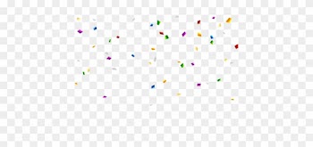 Transparent Confetti Image - Confetti Border Clipart Png