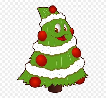 Transparent Funny Small Christmas Tree Png Clipart - Merry Christmas Friends Funny